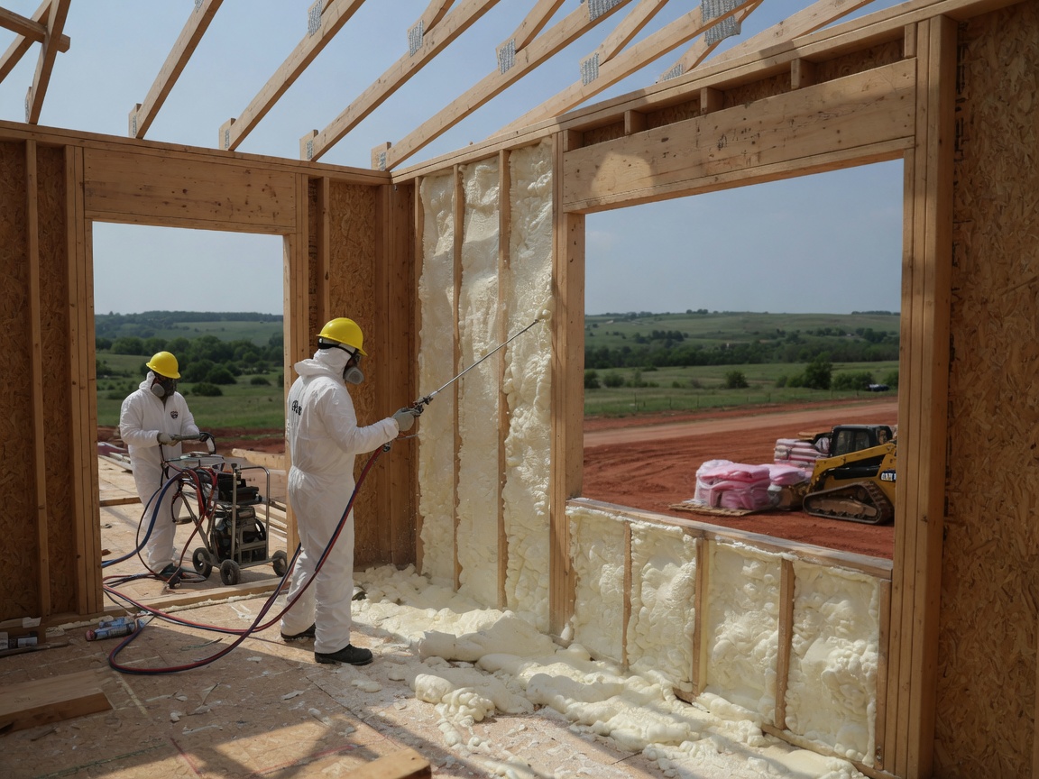 Spray Foam Insulation for New Construction in Glenpool: What Builders and Buyers Should Know