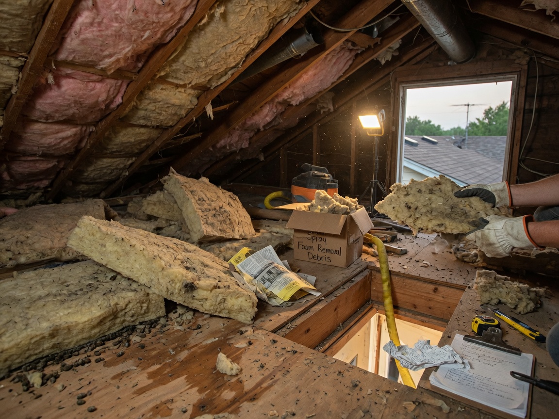 spray foam insulation in Sand Springs